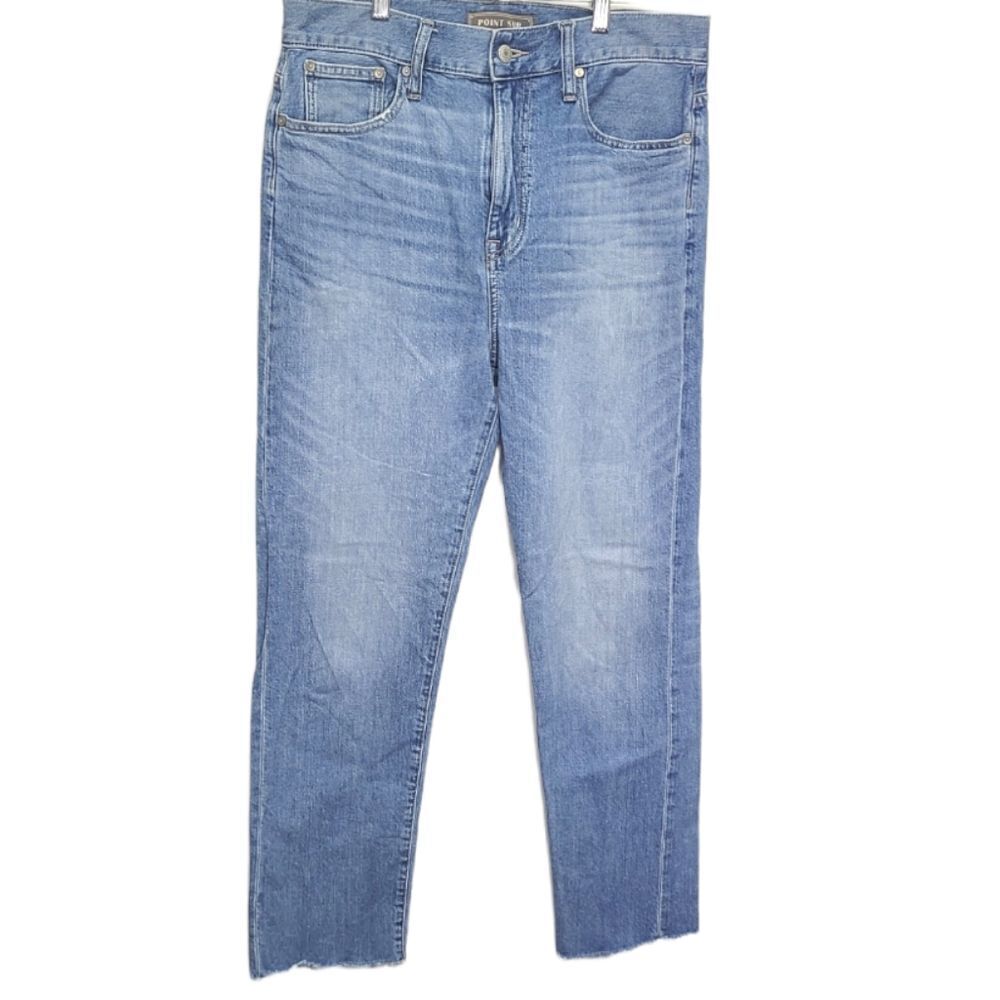 Point Sur Men's Cropped Jean Pants High‎ Rise Slim Boy Size 29